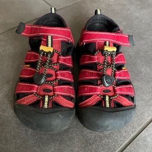 Keen Red Sandals size 12